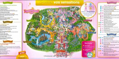 Disneyland Paris mappa del parco