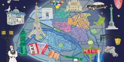 Mappa di Parigi, vita notturna